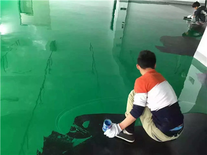 石嘴山下面给你一份环氧地坪漆施工的完整流程